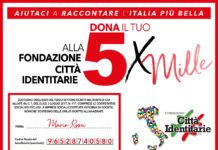 Il tuo 5 x mille alla Fondazione Città Identitarie!